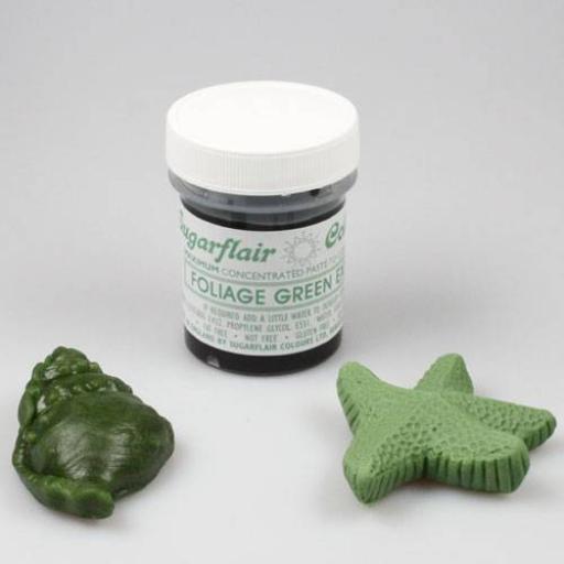 Sugarflair Foliage Green Extra Max Food Colour 42g