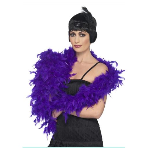 Deluxe Boa, Purple Feather, 180cm, 80gDeluxe Boa, Purple Feather, 180cm, 80g