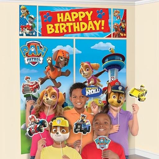 Paw Patrol Scene Setters 5pcs