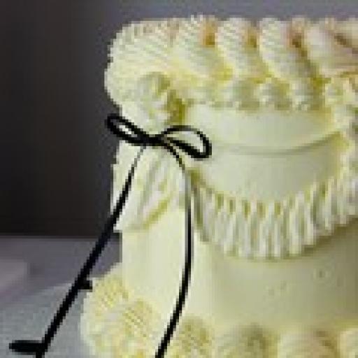 Ribbon Bow Cake Toppers – Black (Pack of 8)