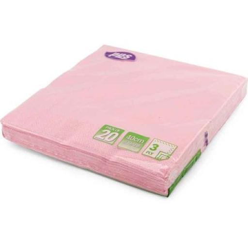 New Pink Napkins 50pk