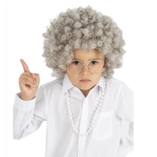 Kids Granny Perm Wig
