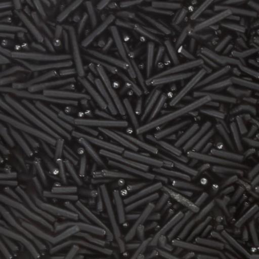 Sprinkle Strands Black 50g