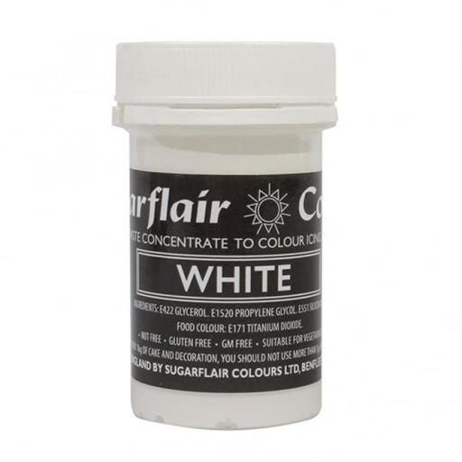 White - Pastel Paste Concentrate Colouring 25g