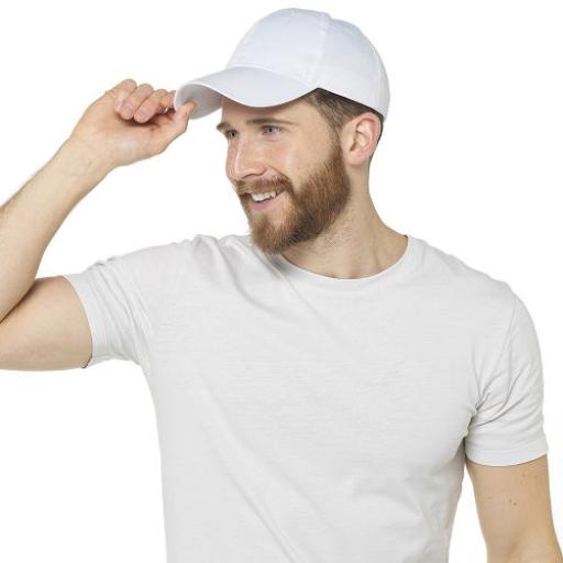 Hover to zoom  Adults Baseball Cap In White