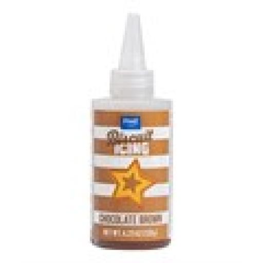 Biscuit Icing - Chocolate Brown (120g / 4.25oz)