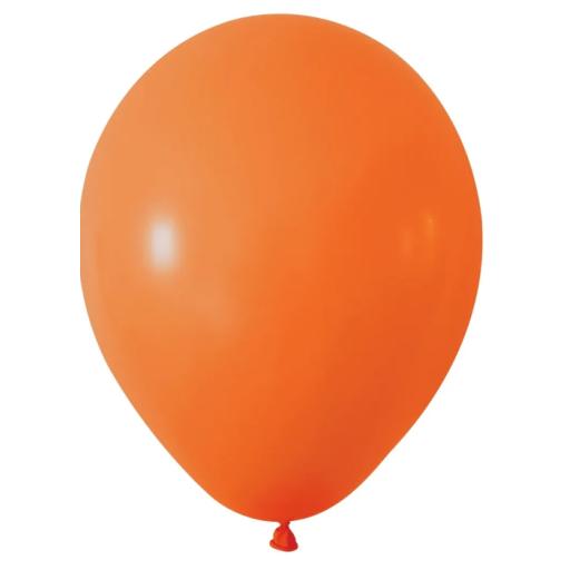 Orange Latex Balloon - 12 inch - Pk 100