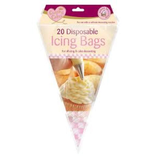 Disposable Icing Piping Bags 20 Pack