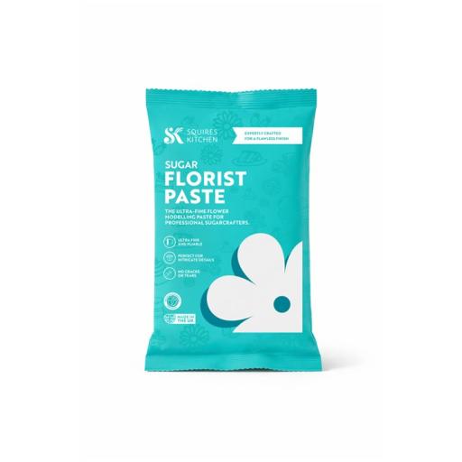 Squires Sugar Florist Paste (SFP) - White - 250g
