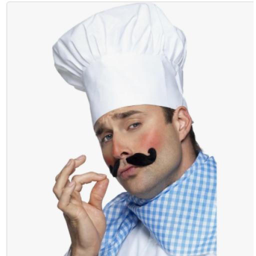 Chef Hat, White