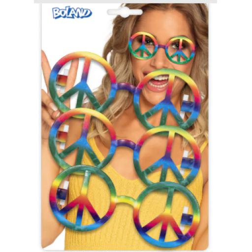 Set 3 Party glasses Peace